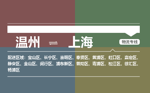 溫州到上海嘉定區(qū)物流專線